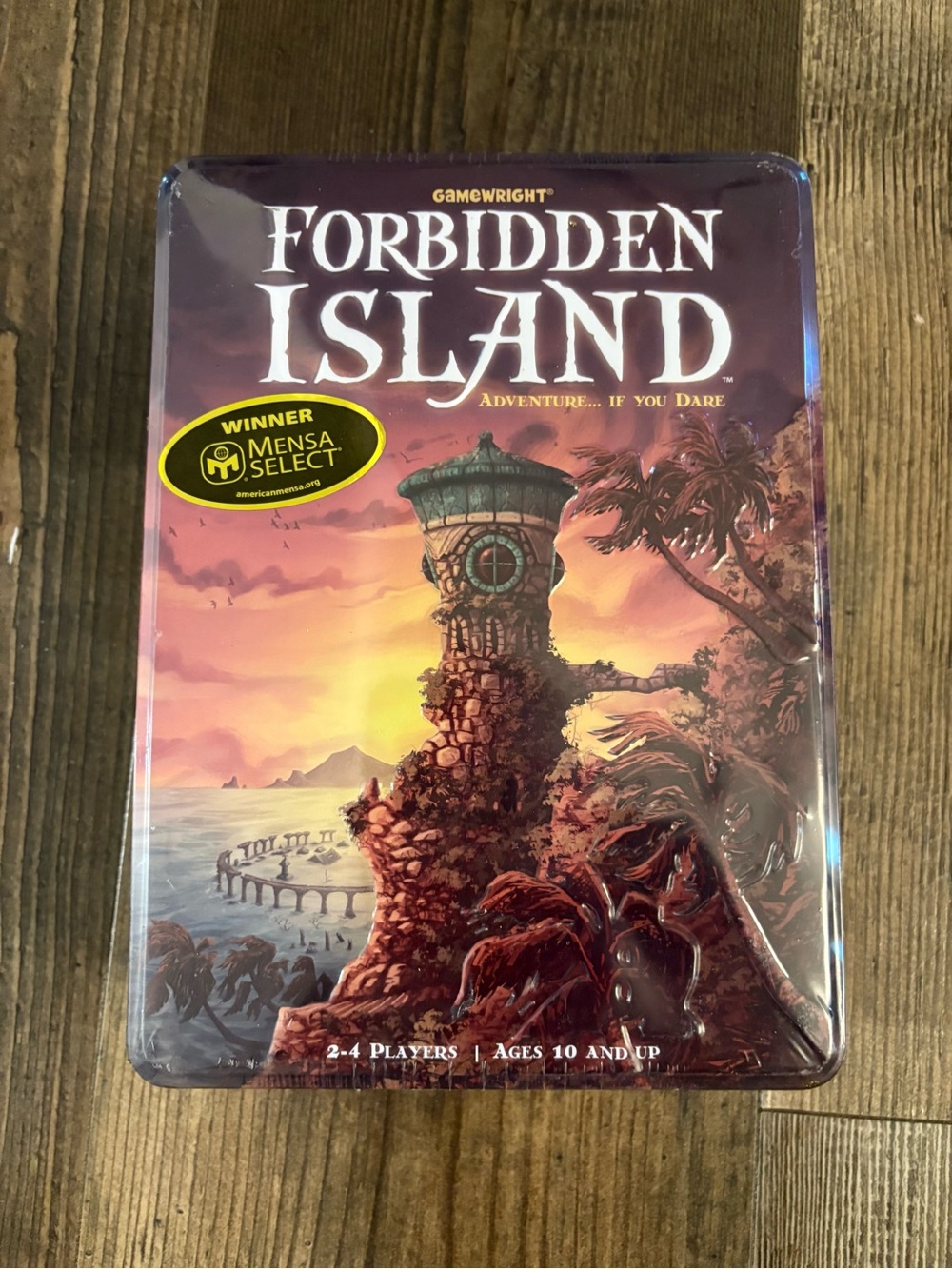Forbidden Island Board Game NWT Plastic